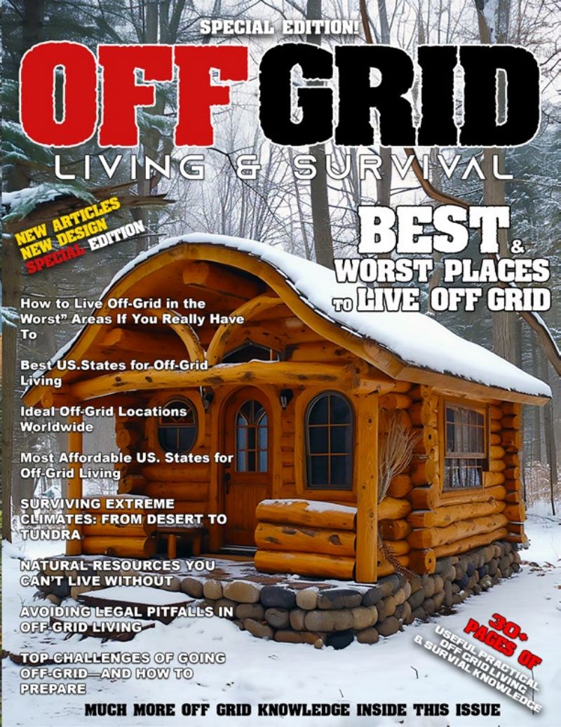Worst Places To Live Off-Grid Special Edition 2024 cover