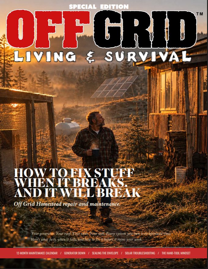 Off Grid Homestead Repair and Maintenance cover